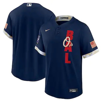 mens nike navy baltimore orioles 2021 mlb all star game rep